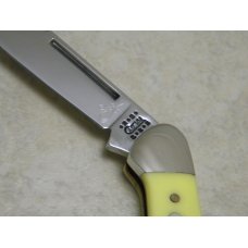 Case MM USA 2000 Yellow 32132 SS Millennium Baby Butterbean Mini Canoe Knife Case MM USA 2000 Yellow 32132 SS Millennium Baby Butterbean Mini Canoe Knife