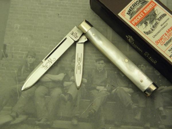 Schatt & Morgan, Keystone Series VII Pearl Doctor Knife, #052266: 1997 Schatt & Morgan, Keystone Series VII Pearl Doctor Knife, #052266: 1997