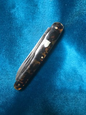 Roslers Nachfolger Austria Tortoise/Celluloid 3 Blade Whittler