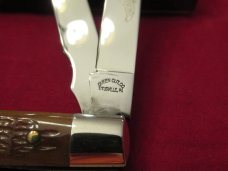 Queen Classic Cutlery Co Rootbeer Bone 