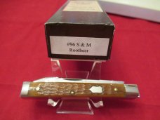 Queen Classic Cutlery Co Rootbeer Bone 