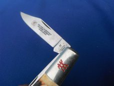 J.A. Henckels Genuine Stag 2 Blade Pocket Knife H-16-S Made in Solingen Germany J.A. Henckels Genuine Stag 2 Blade Pocket Knife H-16-S Made in Solingen Germany