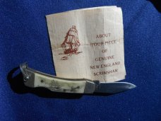 Parker Cut. Co. Hand Made Japan Bone EK-11 Manson Bowie Knife - NIB