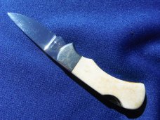 National Blade NJ USA Knife Little Humpback Engraved BLADE & SCRIMSHAW BONE Whaling Ship, JAPAN made National Blade NJ USA Knife Little Humpback Engraved BLADE & SCRIMSHAW BONE Whaling Ship, JAPAN made