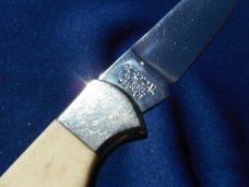 National Blade NJ USA Knife Little Humpback Engraved BLADE & SCRIMSHAW BONE Whaling Ship, JAPAN made National Blade NJ USA Knife Little Humpback Engraved BLADE & SCRIMSHAW BONE Whaling Ship, JAPAN made