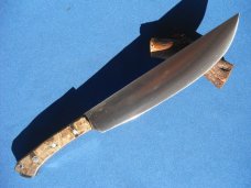 HUGE Rare Limited production Bark River Knives CUSTOM 2013 Buffalo horn scales NIB/NOS NEW OLD STOCK HUGE Rare Limited production Bark River Knives CUSTOM 2013 Buffalo horn scales NIB/NOS NEW OLD STOCK