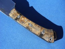 HUGE Rare Limited production Bark River Knives CUSTOM 2013 Buffalo horn scales NIB/NOS NEW OLD STOCK HUGE Rare Limited production Bark River Knives CUSTOM 2013 Buffalo horn scales NIB/NOS NEW OLD STOCK