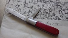 Small Barlow Pine Knot (Bird's Head) 1930-1940 Red Bakelite Handles Belknap Hardware Small Barlow Pine Knot (Bird's Head) 1930-1940 Red Bakelite Handles Belknap Hardware