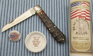 Charlie Campagna WAYNORTH CUTLERY Real Lambfoot Knife by GEC