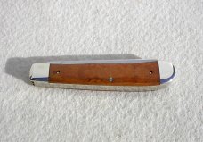 NEW OLD STOCK RARE CASE XX USA 1991 LARGE 4 1/8" TRAPPER GENUINE CURLY MAPLE #7254 KNIFE - W/BOX