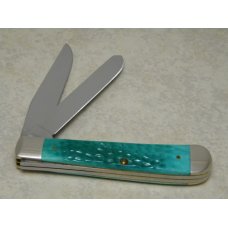 Case XX USA 2003 Jade Bone 6254 SS Trapper Knife Case XX USA 2003 Jade Bone 6254 SS Trapper Knife