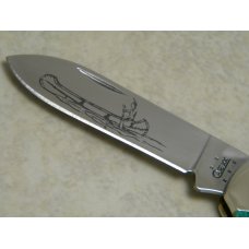 Case XX USA 2005 Jade Bone 62131 SS Canoe Knife Case XX USA 2005 Jade Bone 62131 SS Canoe Knife