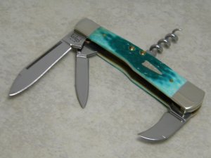 Case XX USA 2003 Jade Bone 64130 SS Bartenders Knife