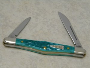 Case XX USA 2003 Jade Bone 62156 SS Tuxedo Knife