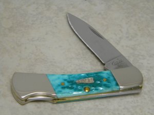 Case XX USA 2005 Jade Bone 61225L "1st Run" Lockback Knife