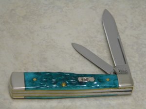 Case XX USA 2010 Jade Bone 6215 SS Gunstock Knife