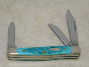 Case XX USA 2006 Jade Bone 6333 "1st Run" Tiny Stockman Knife