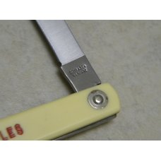 Schrade + USA 102 Composition Razor Blade Stainless "Washington Apples" Melon Tester Knife Schrade + USA 102 Composition Razor Blade Stainless "Washington Apples" Melon Tester Knife