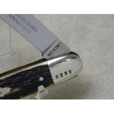Kissing Crane Solingen Germany Stag 1975 NKC & DA Club Knife Whittler 1st NKCA Club Knife Kissing Crane Solingen Germany Stag 1975 NKC & DA Club Knife Whittler 1st NKCA Club Knife