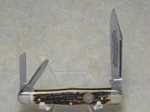 C. Schlieper German Eye Stag Whittler - 1996 NKCA Club Knife