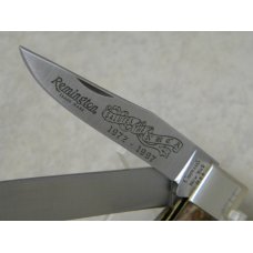 Camillus New York USA Bone Remington Salutes The NKCA 1972-1997 Mini Trapper Knife