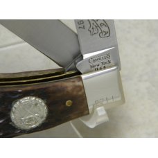 Camillus New York USA Bone Remington Salutes The NKCA 1972-1997 Mini Trapper Knife