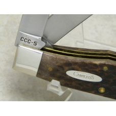 Camillus New York USA Bone Remington Salutes The NKCA 1972-1997 Mini Trapper Knife