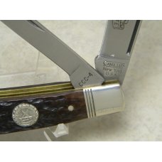 Camillus New York USA Bone CCC-4 Jumbo Banana Trapper - 1998 NKCA Club Knife Camillus New York USA Bone CCC-4 Jumbo Banana Trapper - 1998 NKCA Club Knife
