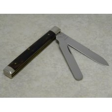 Schatt & Morgan Titusville PA. Smooth Black Horn 2000 NKCA Club Doctors Knife Schatt & Morgan Titusville PA. Smooth Black Horn 2000 NKCA Club Doctors Knife