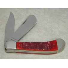 Case XX USA (2000) Red Bone 62100 SS Saddlehorn 1999 NKCA Club Knife