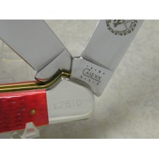 Case XX USA (2000) Red Bone 62100 SS Saddlehorn 1999 NKCA Club Knife