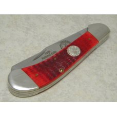Case XX USA (2000) Red Bone 62100 SS Saddlehorn 1999 NKCA Club Knife
