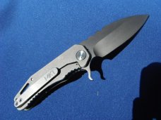 Medford Knife and Tool Deployment Line 187 (F) Flipper 3.375"  D2 Plain Blade, OD G10