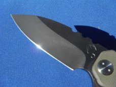 Medford Knife and Tool Deployment Line 187 (F) Flipper 3.375"  D2 Plain Blade, OD G10