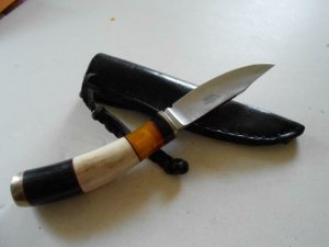 Custom Knife "KB" with custom sheath