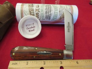 Great Eastern Northfield (UN-X-LD) Cocobolo  Ram Foot Pattern # 933119