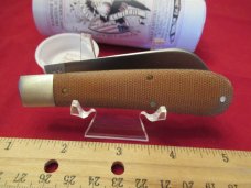 Great Eastern Cutlery Natural Canvas Micarta Ram Foot Pattern # 933119 Great Eastern Cutlery Natural Canvas Micarta Ram Foot Pattern # 933119