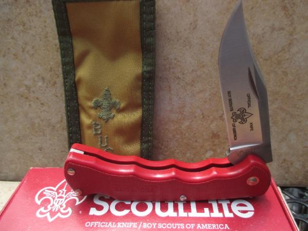 Buck ScoutLite Official Boy Scouts of America  lockback knife 