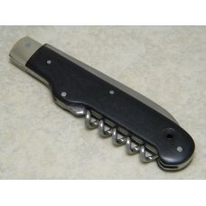 Vintage D. Peres Solingen Black Bartenders Corkscrew Knife