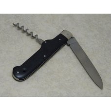 Vintage D. Peres Solingen Black Bartenders Corkscrew Knife