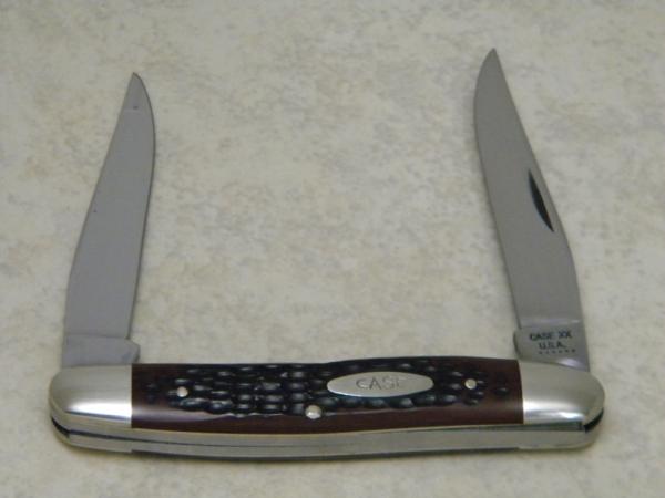 Case XX USA 6 Dot (1974) Jigged Delrin Muskrat Knife Case XX USA 6 Dot (1974) Jigged Delrin Muskrat Knife