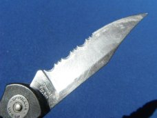 Bear and Son J'ville, AL USA Genuine Mammoth Ivory Congress Knife with Scrolled Bolsters Bear and Son J'ville, AL USA Genuine Mammoth Ivory Congress Knife with Scrolled Bolsters