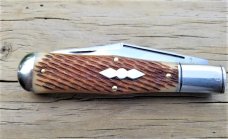 3rd SFO 97 Northfield 976119 Amber Jig Bone Great Eastern Cutlery Coke Bottle HUNTER 3rd SFO 97 Northfield 976119 Amber Jig Bone Great Eastern Cutlery Coke Bottle HUNTER