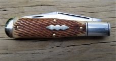 3rd SFO 97 Northfield 976119 Amber Jig Bone Great Eastern Cutlery Coke Bottle HUNTER 3rd SFO 97 Northfield 976119 Amber Jig Bone Great Eastern Cutlery Coke Bottle HUNTER