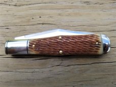 3rd SFO 97 Northfield 976119 Amber Jig Bone Great Eastern Cutlery Coke Bottle HUNTER 3rd SFO 97 Northfield 976119 Amber Jig Bone Great Eastern Cutlery Coke Bottle HUNTER