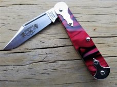 Schrade Walden NY USA 293Y Yellow Trapper Knife Schrade Walden NY USA 293Y Yellow Trapper Knife