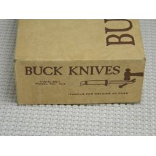 Buck USA 104 Fixed Blade Hunting Sheath Knife Twin Set in Box 102 Woodsman & 103 Skinner c.1970's Buck USA 104 Fixed Blade Hunting Sheath Knife Twin Set in Box 102 Woodsman & 103 Skinner c.1970's