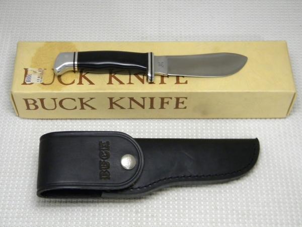 Buck 103 USA Black Skinner Fixed Blade Hunting Sheath Knife in Box c.1970's Buck 103 USA Black Skinner Fixed Blade Hunting Sheath Knife in Box c.1970's