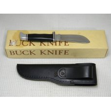 Buck 103 USA Black Skinner Fixed Blade Hunting Sheath Knife in Box c.1970's Buck 103 USA Black Skinner Fixed Blade Hunting Sheath Knife in Box c.1970's