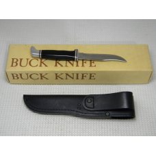 Buck 102 USA Black Woodsman Fixed Blade Hunting Sheath Knife in Box c.1970's Buck 102 USA Black Woodsman Fixed Blade Hunting Sheath Knife in Box c.1970's